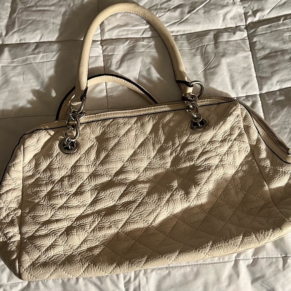 White leather Calvin Klein bag. Gently used - Picture 7 of 8
